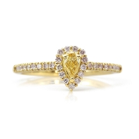 ����1�{ K18YG UV�u�� 0.17ct �C�G���[�_�C�������h 0.21ct �s���N�_�C�������h �����O 12�� �T�C�Y�ύX����܂� �a����4��