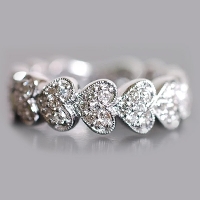  �v���~�A���@�_�C�������h �n�[�g�G�^�j�e�B�����O<br><br>PT900 K18 K10�Ή� <br>