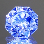 ☆ソーティング付 蛍光VeryStrongBlue ダイヤモンド 8角形 0.281ct１個限定<br><br>※こちらのルースを使用してのカスタマイズもお受けできます。<br><br>誕生石4月 <br> クリスマス 